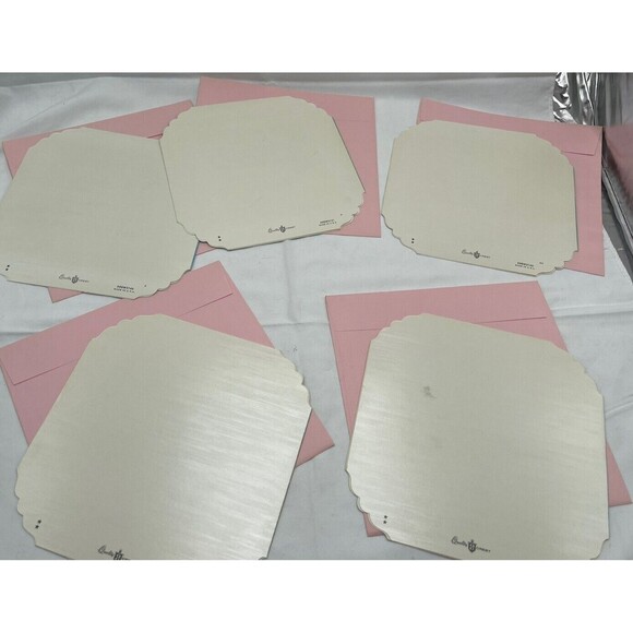 5 VINTAGE QUALITY CREST BEAUTIFUL BIRDS SCENES GREETING CARDS UNUSED ENVLEOPES - Picture 6 of 13